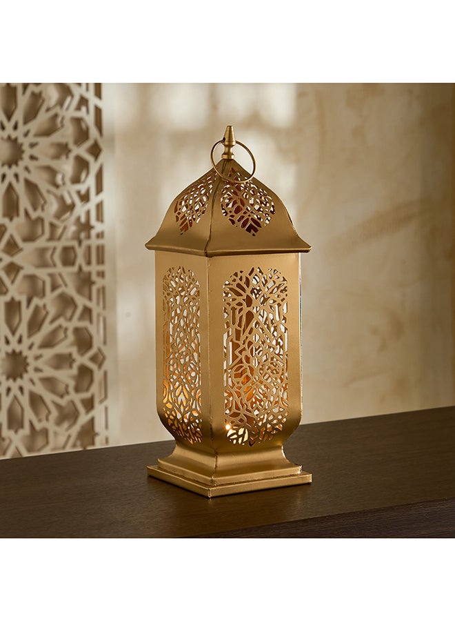 Home Box Aurum Decorative Cutwork Lantern for Home - Image 1